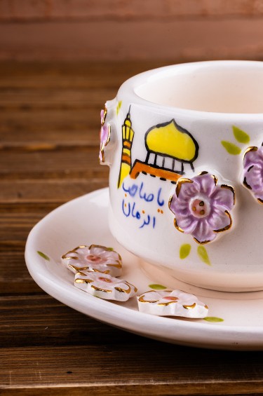 فنجان زهور الزمان