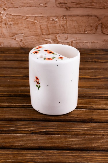 كوب بصمة الورد