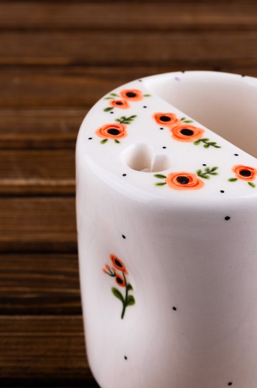 كوب بصمة الورد