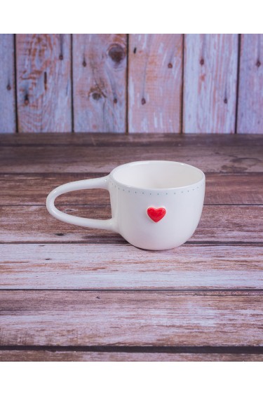 كوب قلب مسقط