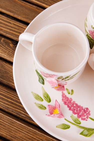 ست توليب وردي لشخصين