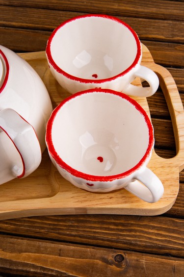 غوري واكواب المحبة خشبي