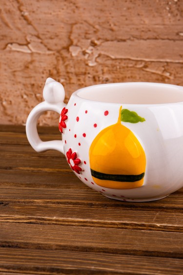 فنجان زهرة القبة الحمراء