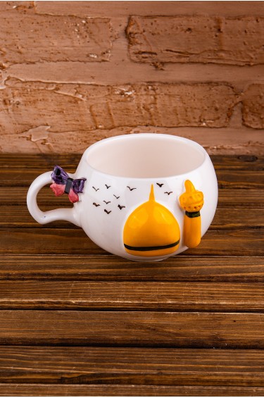 فنجان فراشة القبة