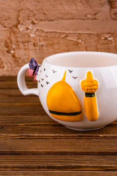 فنجان فراشة القبة