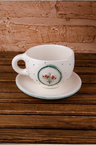 فنجان فيكتوري فيروزي