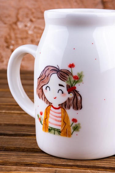 كوب ابتسامة مشرقة