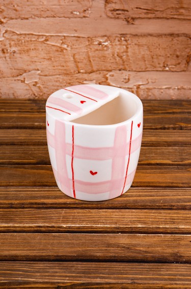 كوب قلوب -بدون مقبض