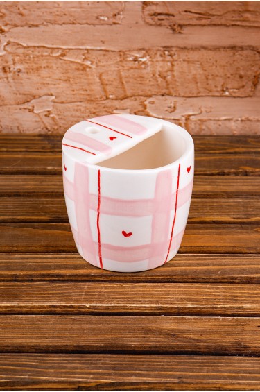 كوب قلوب -بدون مقبض