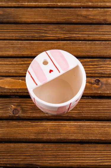 كوب قلوب -بدون مقبض