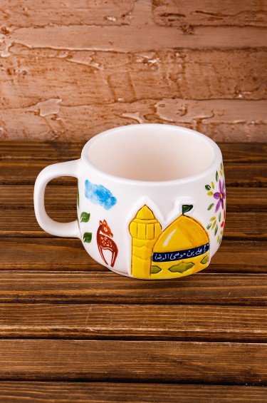 كوب زهور الحرم كبير