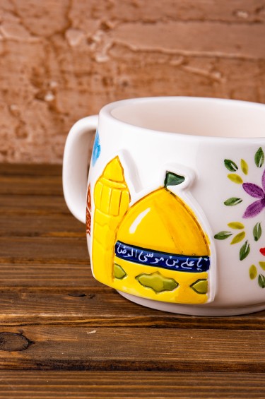 كوب زهور الحرم كبير