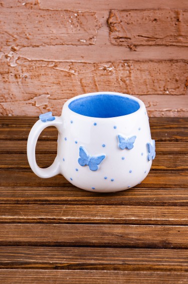 كوب فراشات سماوية