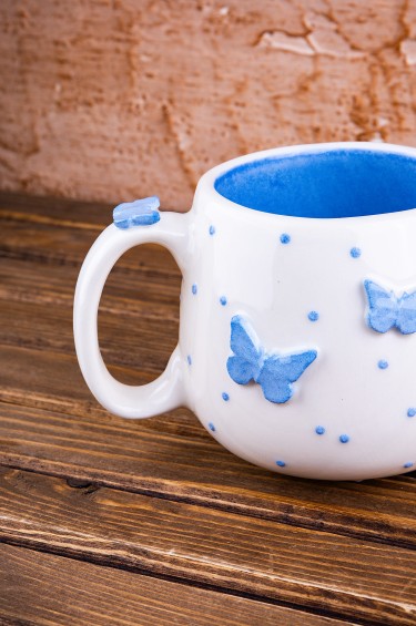 كوب فراشات سماوية