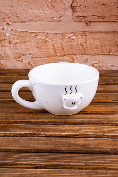 كوب قهوة دافئة