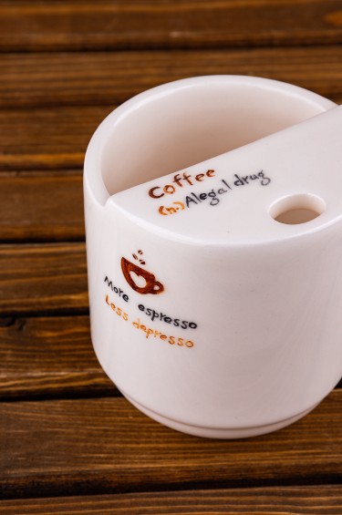 كوب معادلة القهوة