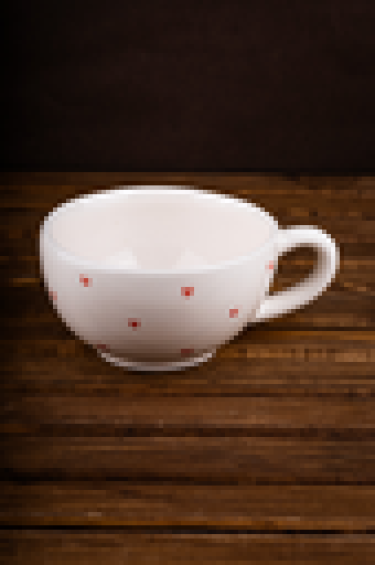 فنجان الشاي بقلب