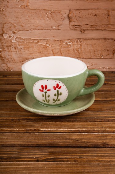 كوب الوردتين