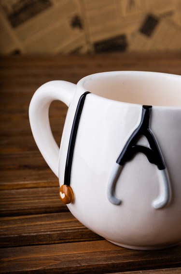 كوب سماعة الطبيب