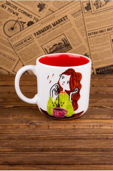 انا وكوب شاي