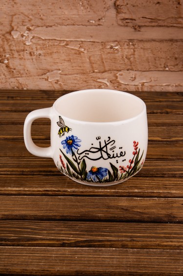 كوب ورد يقينا