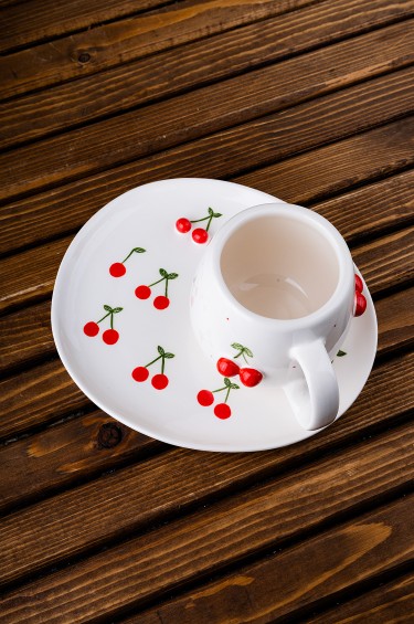 كوب ثمرة الكرز