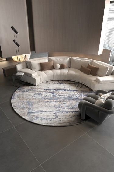 MR134-Navy Blue-3*3 Circle