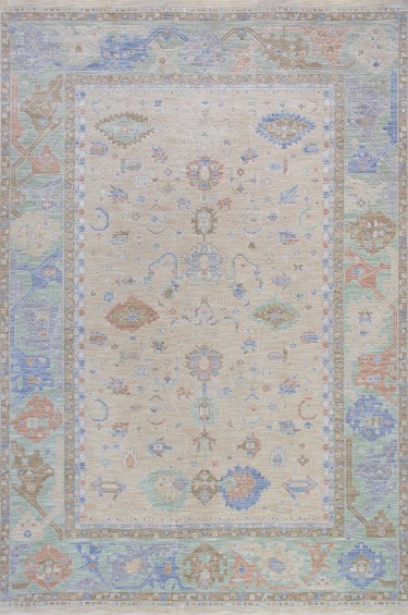 G089A4-CREAM / L.GREEN-1.5*2.3